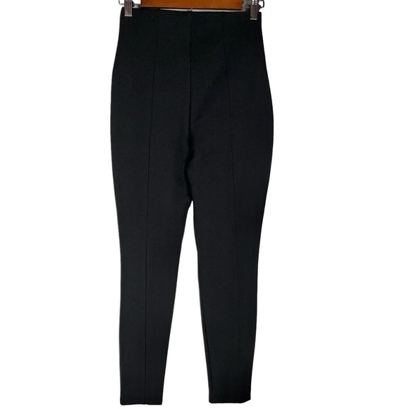 EXPRESS PULL-ON HIGH-RISE SLIM FIT CAREER PANTS IN CHARCOAL NWT WOMEN'S SIZE XS‎ - Picture 4 of 12